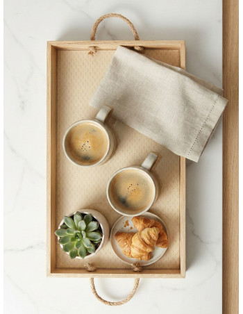 Bandeja Con Manija (Madera) - Deco Por Mayor 2