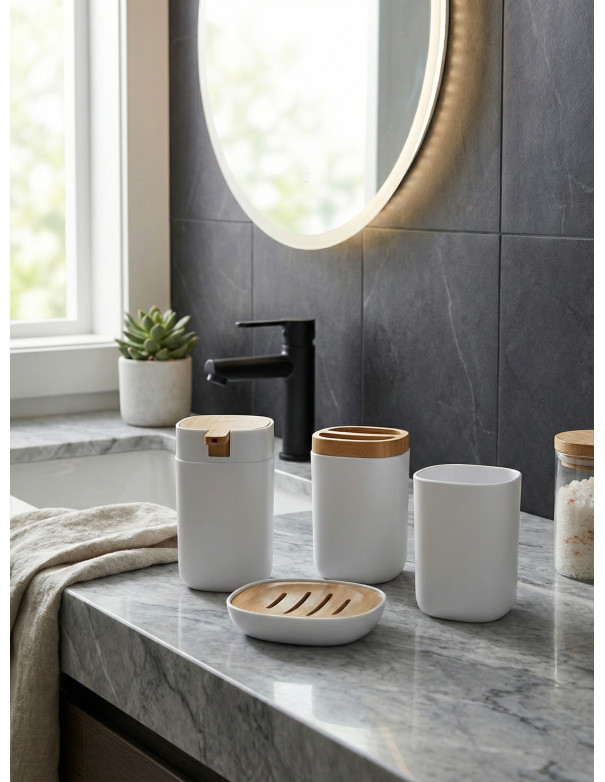 Set de Baño x4  - Deco Por Mayor