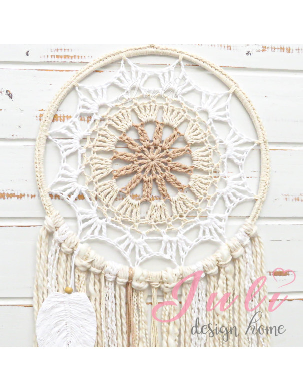 atrapasueños al crochet