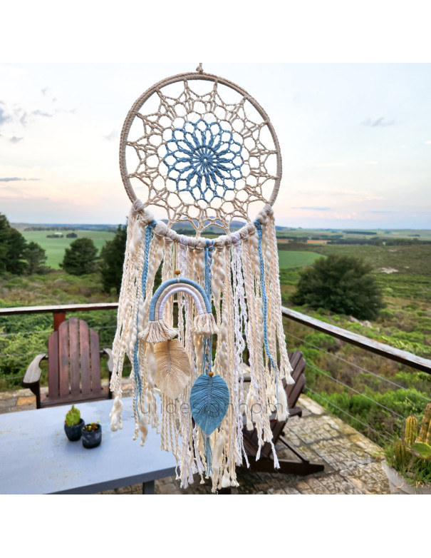 atrapasueños al crochet