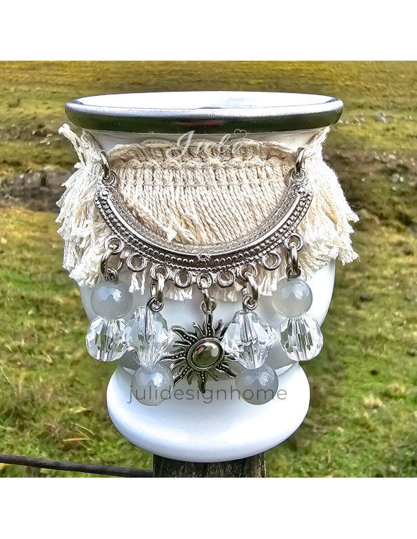 Mate Boho (Blanco) - Deco Por Mayor