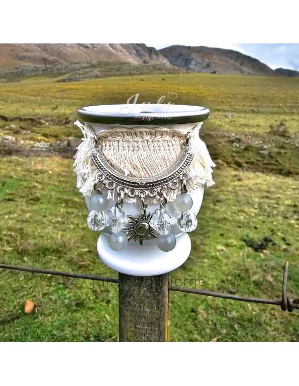 Mate Boho (Blanco) - Deco Por Mayor