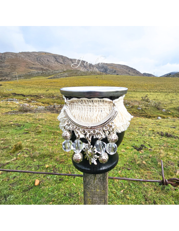 Mate Boho (Negro) - Deco Por Mayor