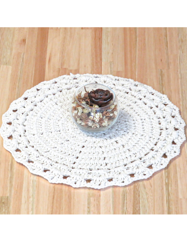 platos de sitios tejidos artesanales