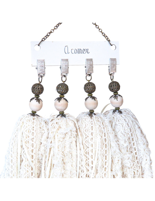 Pesa Para Mantel Set x4 - Deco Por Mayor