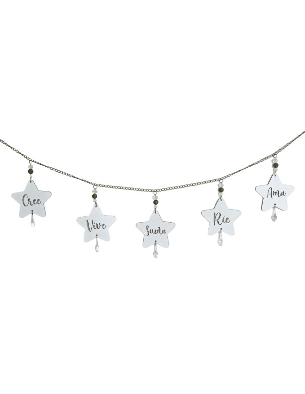 guirnaldas artesanales estrellas